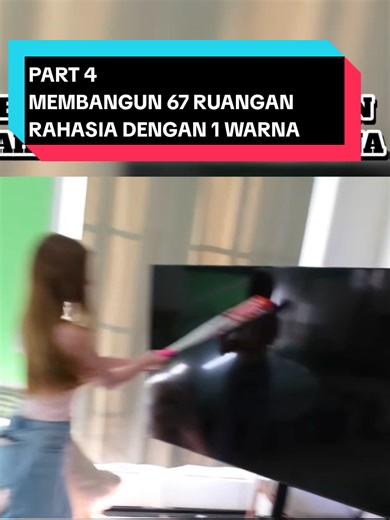 Building 67 Secret Rooms with One Color