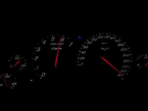 Corvette C6 Z06 - 320 km/h Autobahn Top Speed Run