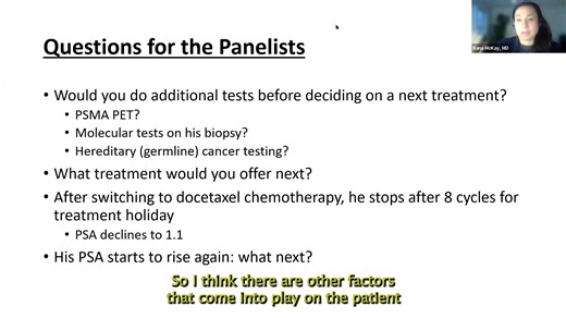 Every patient has different goals even if they are walking parallel paths in their prostate cancer journey. It can be easy to get swept up in personal opinions from friends and family who have gone through a similar experience. But each prostate cancer, each man, and each family is unique. | Prostate Cancer Foundation