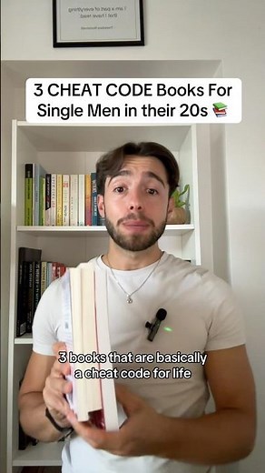 3 CHEAT CODE Books for Men in their 20s 📚 #bookrecommendations #booksformen #selfimprovement