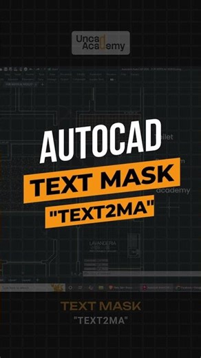 AutoCAD TEXT2MASK Command | Add Background Mask Behind Text Easily