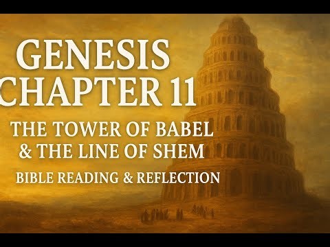 Genesis Chapter 11 | The Tower of Babel & The Line of Shem | Bible Reading & Reflection