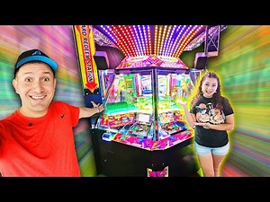 We Found a HUGE Arcade Game and Won the FEVER Bonus! (*Over and Over*)