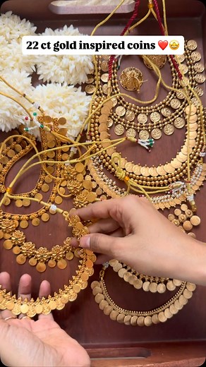 product code : coin ₹599 - ₹999 comment for link 🔗 🔗www.shrishtijewels.in | Shrishti Jewels | Gold Necklace | Traditional Jewellery | Jewellery Reel | Bridal Jewellery | Ethnic Jewellery | Bridal Collections | Ethnic Collections| | Shrishti jewels