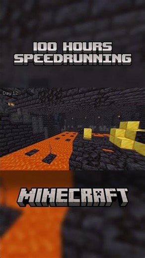 this was so hard to learn ⚡️ #Minecraft #Speedrunning #100Hours #pieray