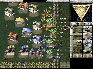 Red Alert 1 - Tower defense cooperation P4 def germany - C&C ra1 Online AI comp stomp CnCNet