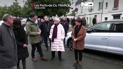 France on edge as Loire floods and storm Pedro threatens more chaos