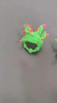 plants vs zombies clayart easy tutorial tangle kelp #pvz #clayart #tanglekelp#crafts_master-f9c