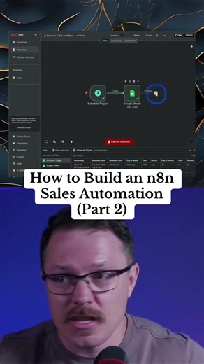 Here's the next step for building your own n8n sales workflow. Next thing we need to do is set a variable. If I type in set, there’s an edit field, and this is perfect. I’m gonna drag this back out real quick. Over on the left, we can see all the information that’s coming through from the previous step. This is all data you can grab and start using if you want. Right now, we’re doing a manual mapping and calling it DD, which stands for data dictionary. I download the data dictionary as a CSV, up