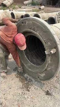 Inside the Heavy Duty Cement Pipe Factory | Complete Manufacturing Process Revealed