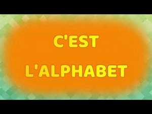 🇨🇵🎶CANCIÓN del ALFABETO en FRANCÉS🎵🎼😍🔊CHANTE en FRANÇAIS💃🎶