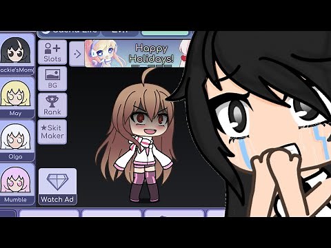 Gina glitch || Gacha life