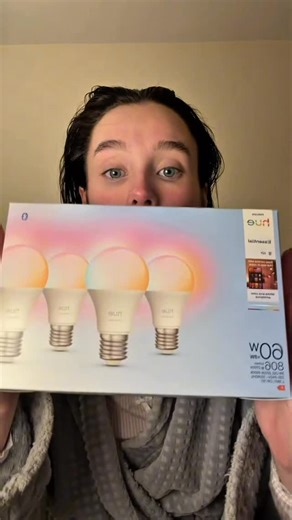 Philips Hue on Instagram: "@faye.morgann trying the Philips Hue White & Color Ambiance Essential Starter Kit with 4 bulbs 💡✨ normal lighting just doesn’t hit the same anymore. #smarthome #ugccontent #philipshue"