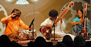 Listen: Compositions in sargam geet – a music form used to teach the grammar of raags to beginners