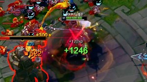 一刀吸夺少？ 1246！？1V5满血结束！