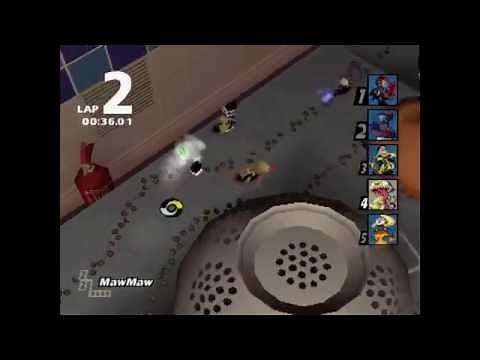 Micro Maniacs Racing ... (PS1) Gameplay