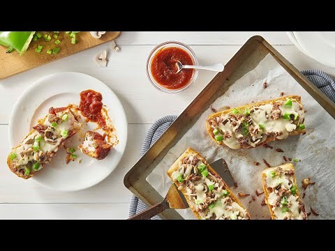 Quick-Prep French Bread Pizza | Pillsbury Recipe