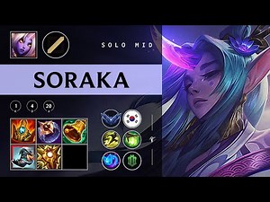 Soraka Mid vs Lissandra - KR Diamond Patch 25.22