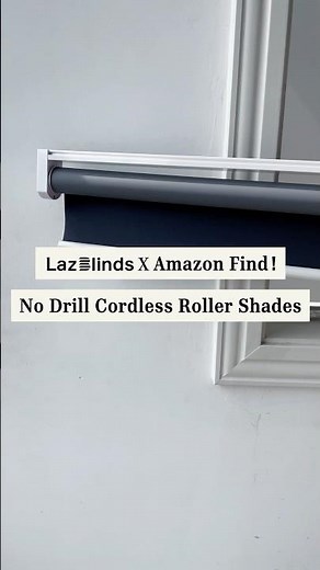 No Drill PVC Cordless Roller Shades