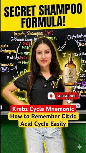 Krebs Cycle Mnemonic | How to Remember Citric Acid Cycle Easily for NEET 2026 | Shivani Maam