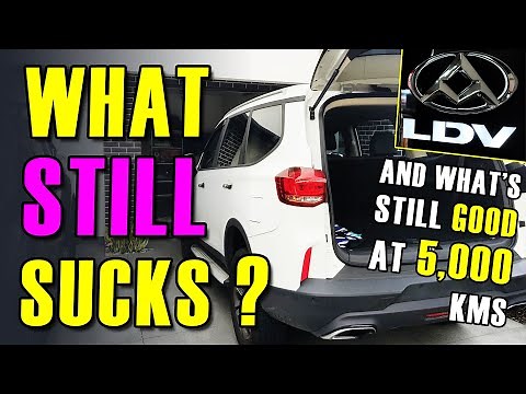 LDV D90 at 5000 Kms - Honest Owners Review!