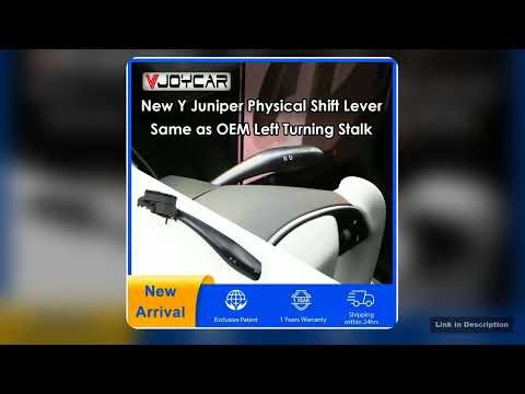 VJOYCAR Latest New Model Y Juniper Gear Stalk Lever Physical Shift Grab Kit D P R Indicator Handle