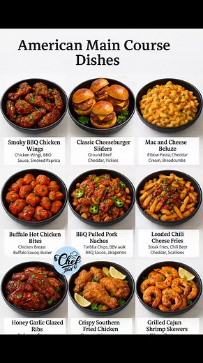 20K views · 68 reactions | American Main Course Dishes | Chef Jahed | Facebook