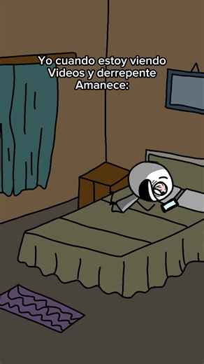 Desde cuando Amanece rápido 😩 #humor #parati #meme #flypシ #animacion | animation meme