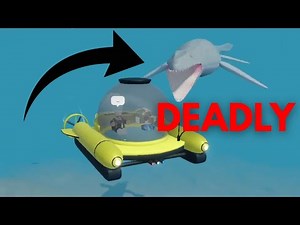 HUNTED By the DEADLY MOSASAURUS! (Roblox SharkBite)