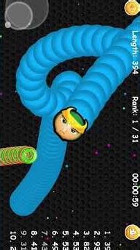 Worms Zone Super Heroes Loki || Game Cacing Superhero Magic Gameplay #95051