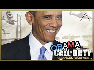 Obama Plays Advanced Warfare!