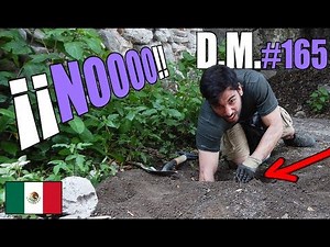 I FOUND SOMETHING DEEP in a MEXICAN ABANDONED MANSION 🇲🇽 - Metallic Detection 165