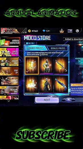 FREE FIRE MAX ARRIVAL ANIMATION REWARDS 😍 EVENT l #shorts #shortsfeed #freefire #foryou