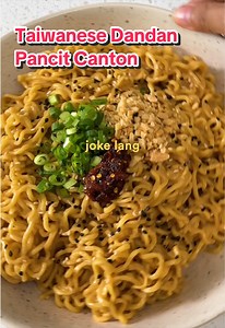 Taiwanese Dandan Pancit Canton Recipe