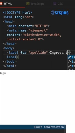 How the label tag works in HTML