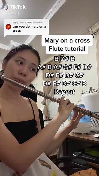 Mary on a Cross Flute Tutorial