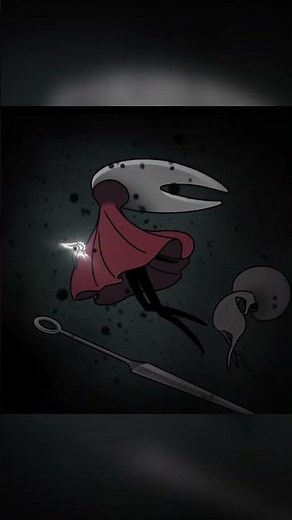 Lord of Shadows the Knight devours all but Hornet... #hollowknight #silksong