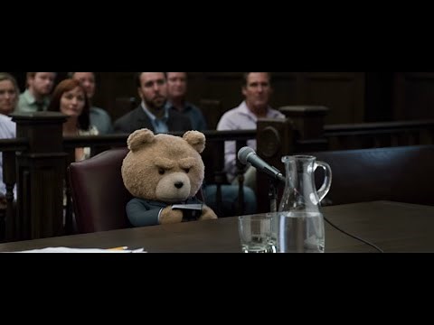 TED 2 - Escena Ted juega Angry Birds en el Juzgado - Escenas de Peliculas HD