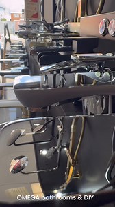 #familybusinessChrome, Black & Gold ! | Omega Bathrooms & DIY