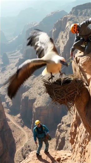 🦅 EPIC RESCUE: Climbers Save Trapped Condor in Remote Canyon! 🏔️🔥