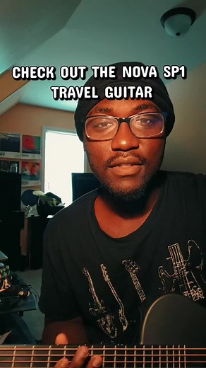 Nova SP1 travel guitar review: lightweight carbon fiber pick