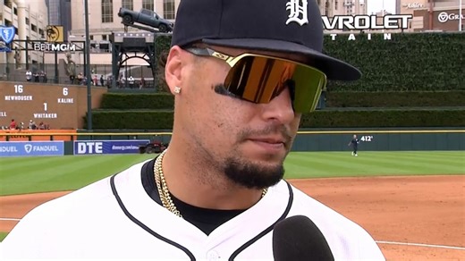 Javier Báez recaps the Tigers' win, facing Valdez