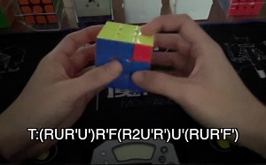 我用的21条PLL和手法演示（本人菜鸡）