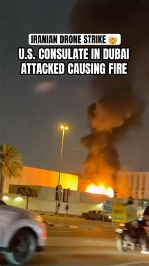 Iranian Drone Strikes U.S. Consulate in Dubai