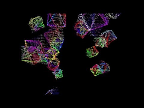 Silicon Graphics - Irix - Octahedra screen saver