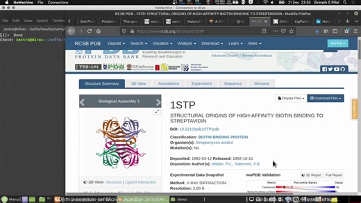【搬运】实操：蛋白配体复合物分子动力学模拟 NAMD VMD 分子对接 AutoDock Vina 蛋白和配体的准备、能量最小化