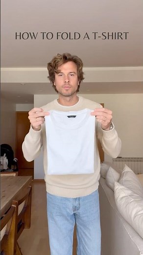 How to fold a t-shirt