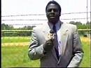 News Reporter swallows bug then loses it. Funny! Isiah Carey clip.