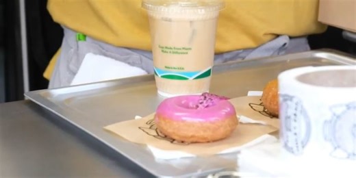 Hawaii-style taro donuts with Holey Grail Donuts