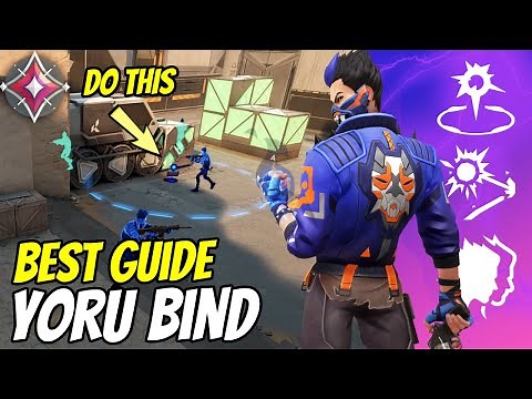 Updated Yoru Bind Valorant Lineups - Must Know Tips And Tricks